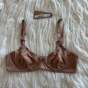 Skims Fits Everybody Unlined Demi Bra Sienna Size 34A